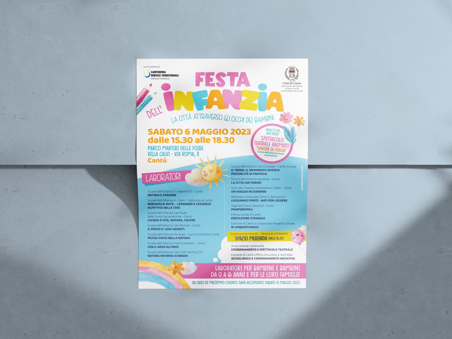 Poster Festa dell'infanzia