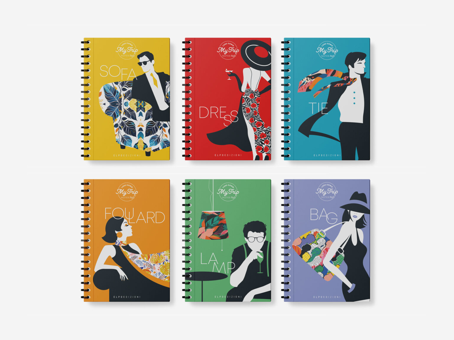 Quadernetti Elpo Edizioni LAKE COMO